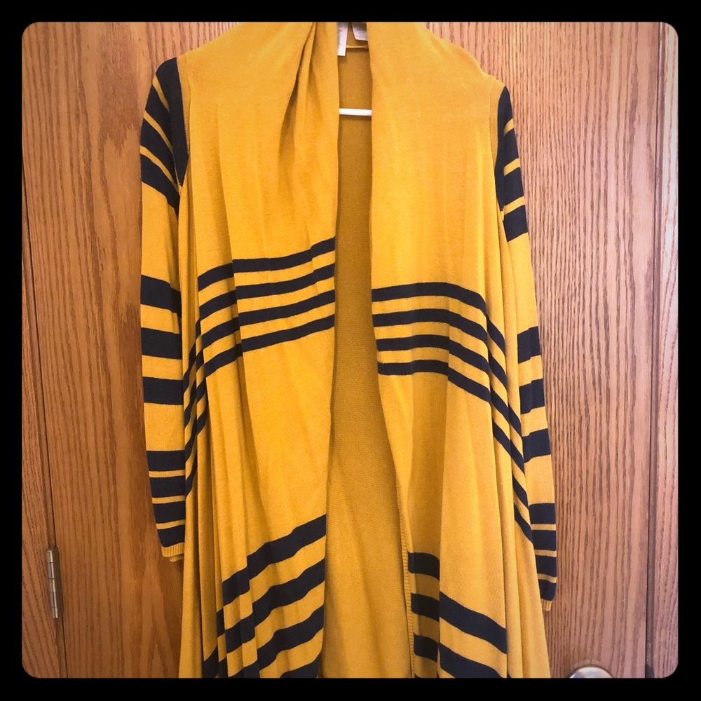 Matilda Jane paint by numbers cardigan size small